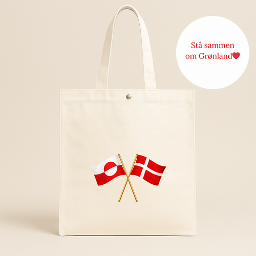 Grønland x Danmark • Stå sammen (Bæredygtig mulepose)